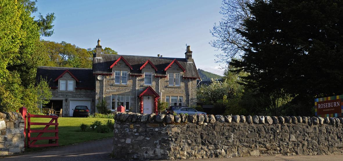 Roseburn B&B Pitlochry Exterior photo